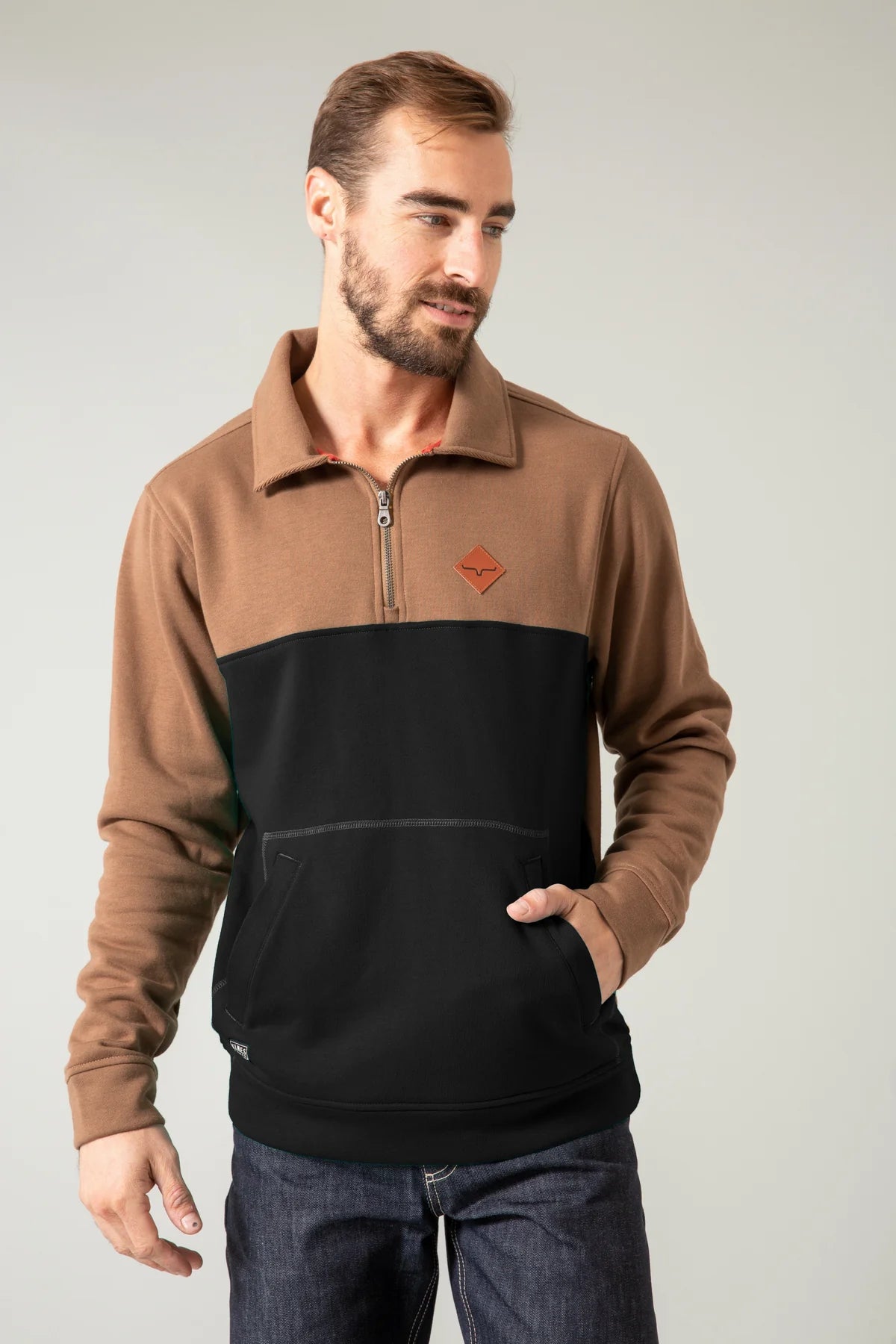 sporty outerwearKimes Ranch Mens Diamond Head QZ Sweatshirt