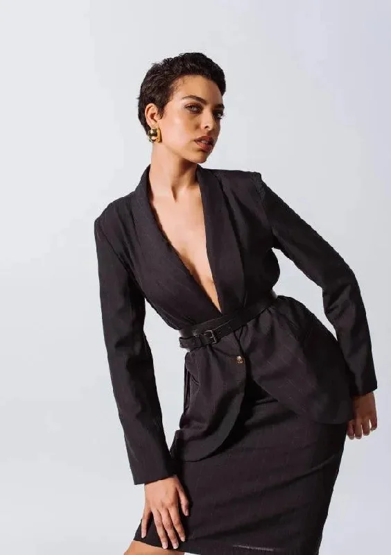 Weekend Deal Shawl-Lapels Single-Breasted Blazer