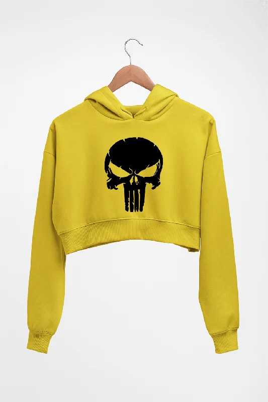 Don't Wait minimalist hoodiePunisher Crop HOODIE FOR WOMEN