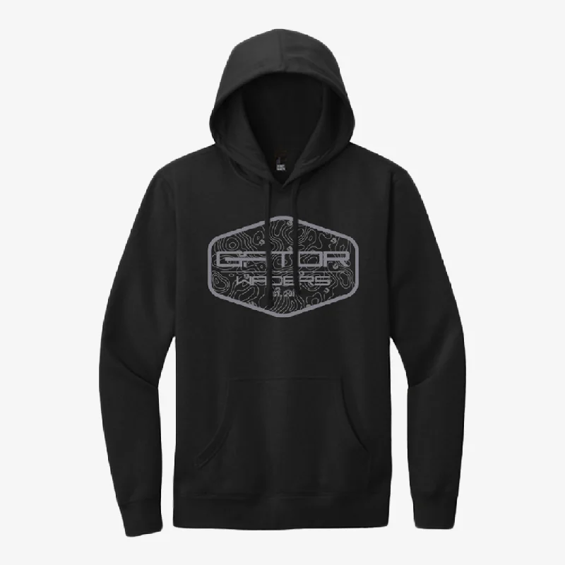 Amazing Deals slim fit hoodieTopo Shield Hoodie | Black
