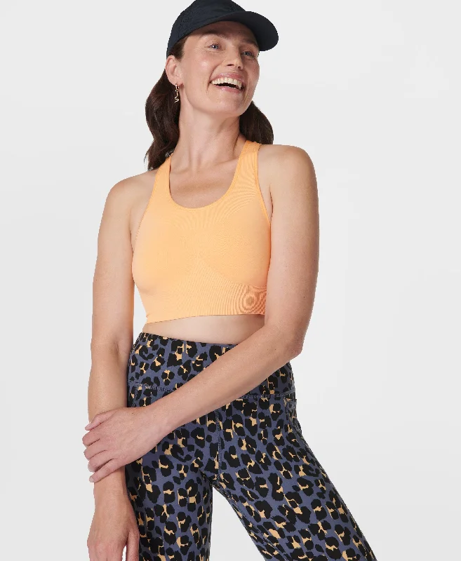 Huge Savings Stamina Workout Bra Sb8758 Sunny-Orange