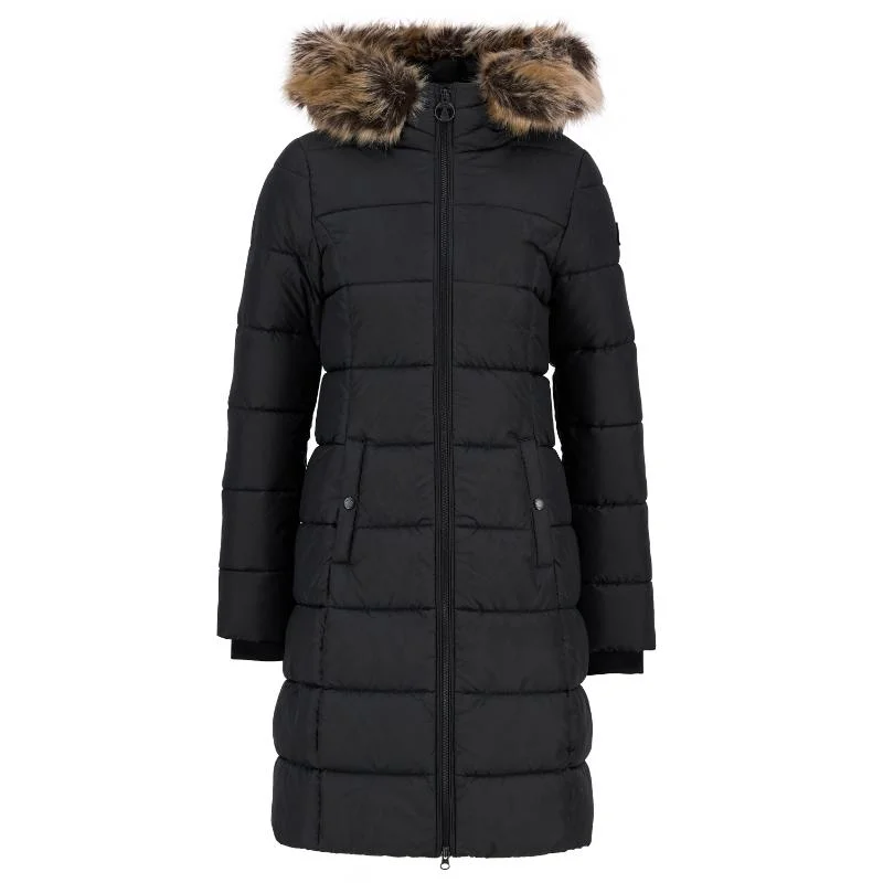 modern coatBarbour Rosoman Ladies Quilted Jacket - Black