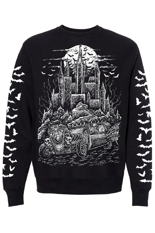 Exclusive Offers Hot Rod Hearse Sweatshirt