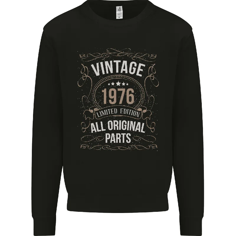 cool workout sweatshirt48th Birthday Limited Edition 1976 Mens Sweatshirt Jumper