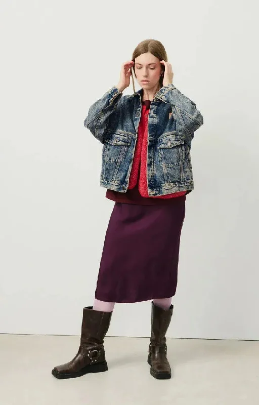Clearance Event Denim Jacket Joy16f Dirty-Vintage