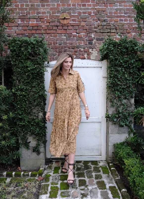 Price Buster Grace Maxi Dress Leopard Vine Sale
