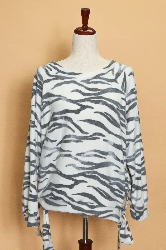 Amazing Deals Animal Side Tie Sweater