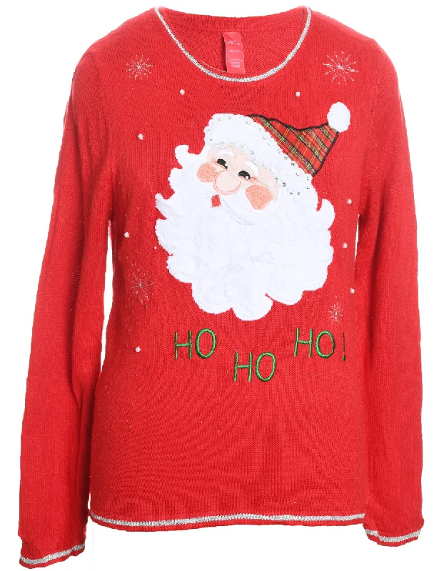 Don’t Miss Out Santa Claus Christmas Jumper - L