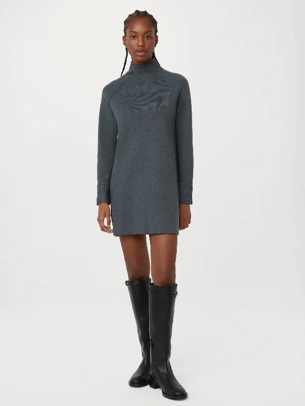 Season Finale Sale flowy evening dressThe Compact Sweater Dress in Slate