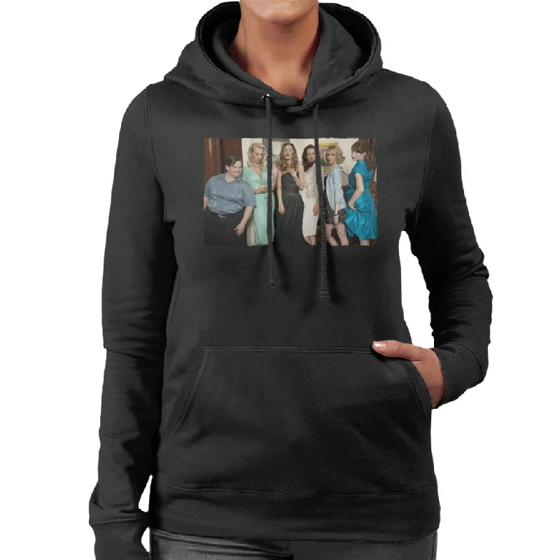 Exclusive Preview premium zip-up hoodieBridesmaids Cast Photo Women's Hooded Sweatshirt
