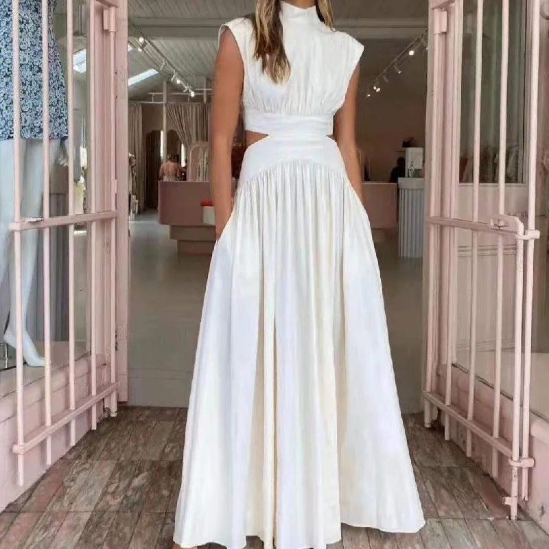 Reduced Prices casual summer dressKittenAlarm - Sisley Cut Out Solid Cap Sleeves Dress Reduced Prices casual summer dressKittenAlarm - Sisley Cut Out Solid Cap Sleeves Dress