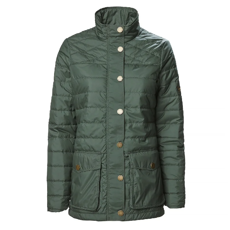 Shop and Save Musto Womens Edinburgh Primaloft Quilted Jacket Scarab Green