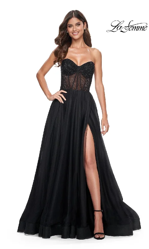 chic dressLa Femme 32216 Formal Prom Dress