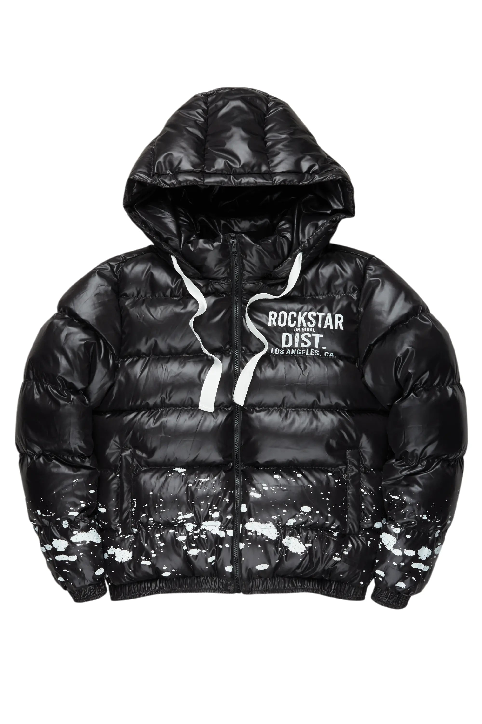 Limited Time Discount Art Dist. 2.0 Black Puffer Jacket