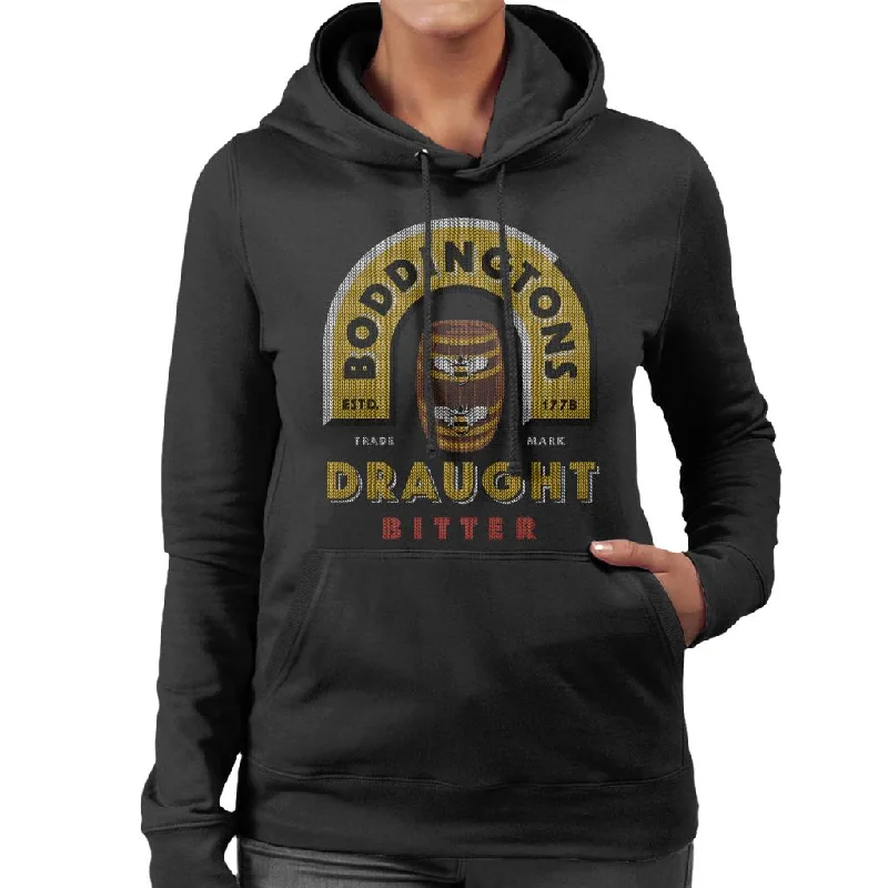 Epic Deals cozy hooded sweatshirtBoddingtons Christmas Draught Bitter Women's Hooded Sweatshirt