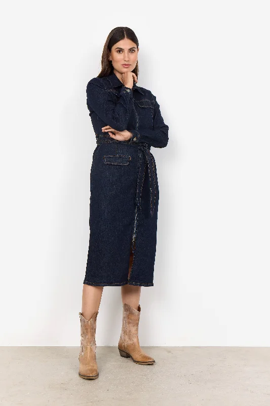 Loyalty Reward casual slip dressKimberly Dress - Denim Blue