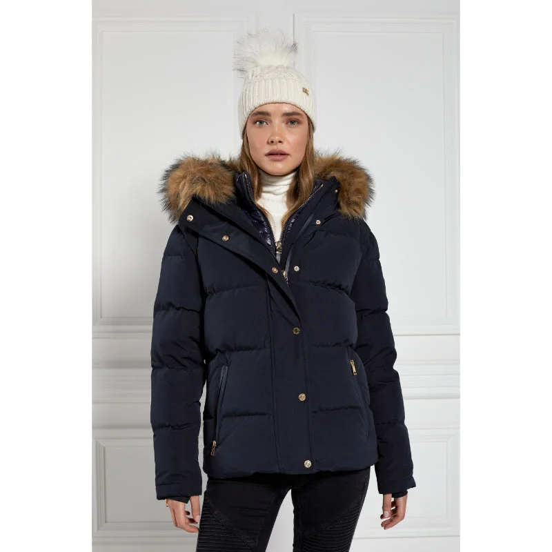 Price Reduction Holland Cooper Colorado Ladies Down Padded Jacket - Ink Navy