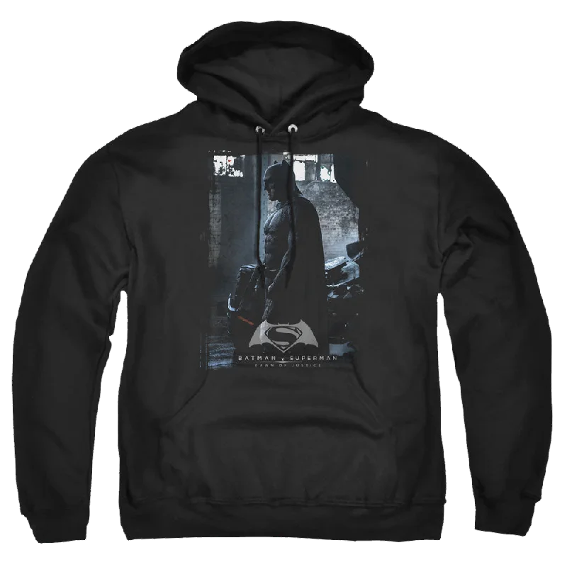 Exclusive Savings high-quality hoodieBatman v Superman Bat Poster - Pullover Hoodie