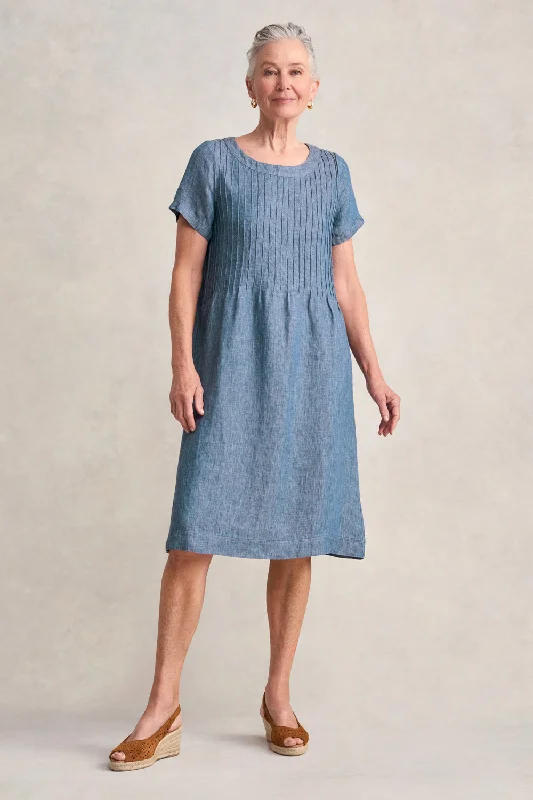 Exclusive Savings casual slip dressTwill Hemp Linen Dress