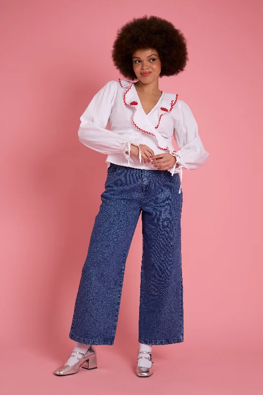 Buy More, Save More Dahlia Cherry Jeans - Curve