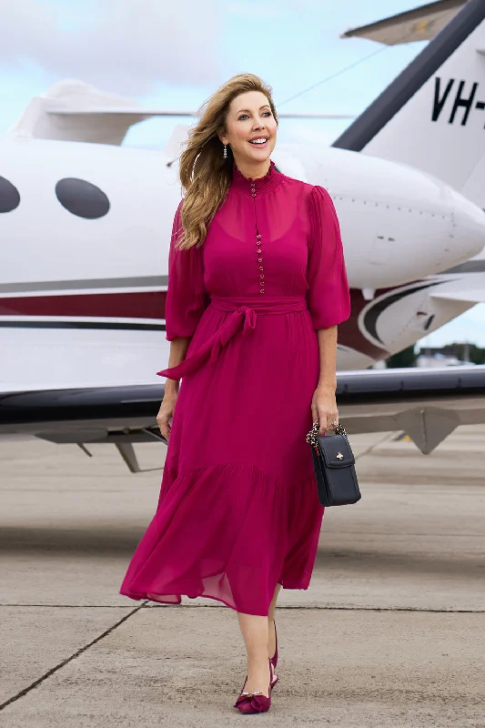 Limited Time t-shirt dressShirred Midi Dress