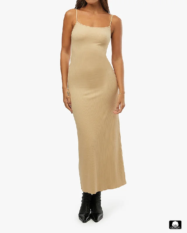 Deal Dash office dressRibbed Maxi Dress
