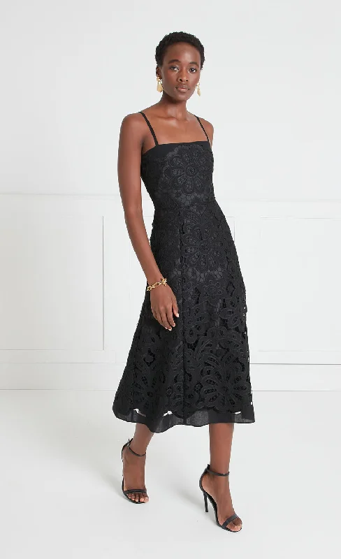 Bargain Prices Guinevere Strappy Dress - Black