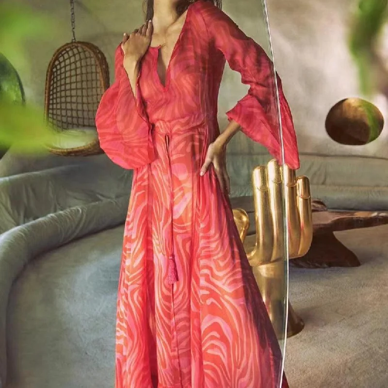 New Deals trendy dressKittenAlarm - Krystiana Maxi Dress