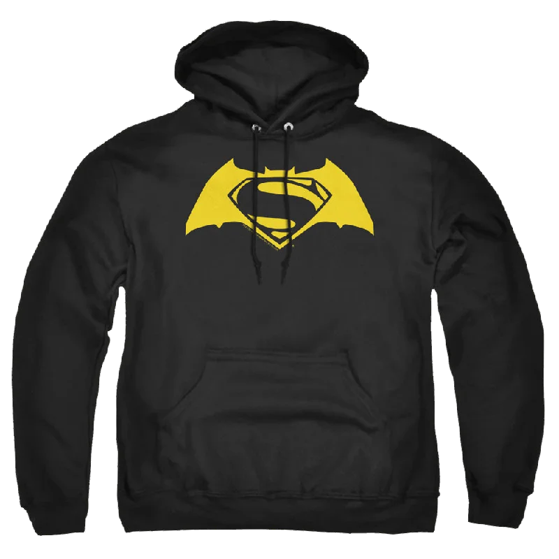 Massive Deals breathable hoodieBatman v Superman Simple Logo - Pullover Hoodie