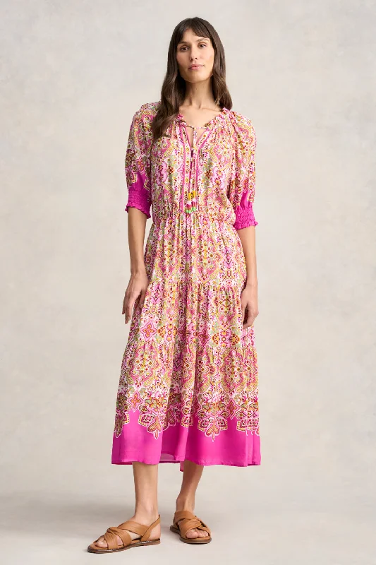 Stock Clearance shift dressBeaded Tassel Maxi Dress