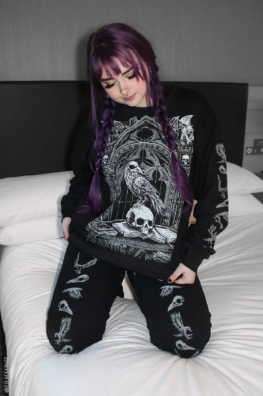 Online Specials Quoth the Raven Sweatshirt [GRAY]