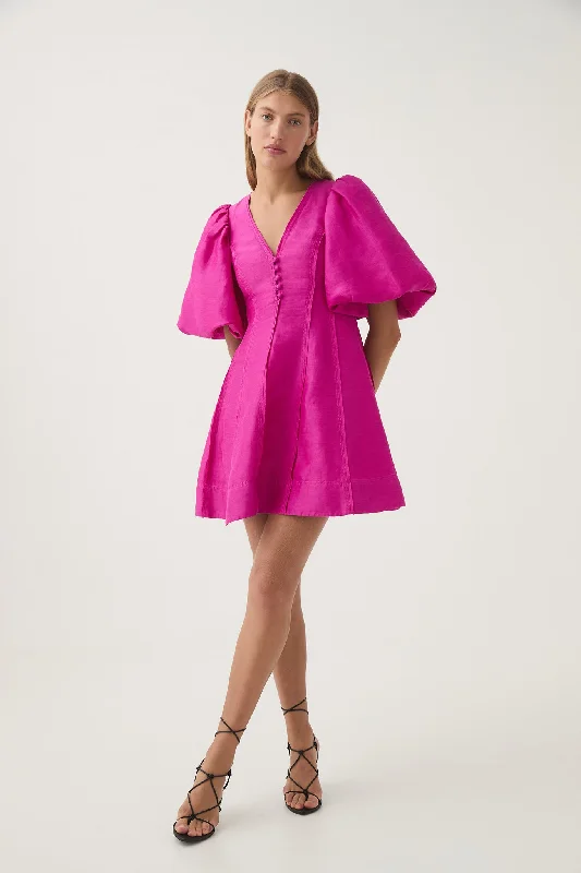 Bonus Savings midi dressDusk Puff Sleeve Mini Dress