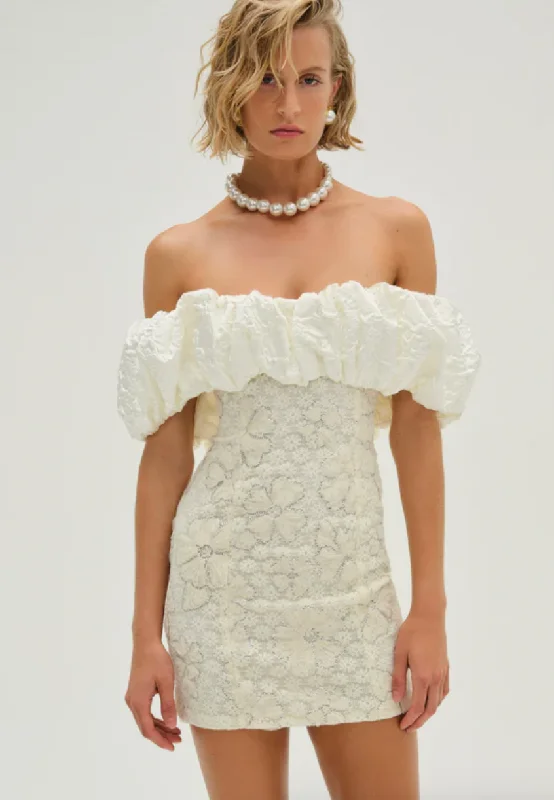Buy Now flowy maxi dressSnowflake Daisy Satin Mini Dress by For Love and Lemons