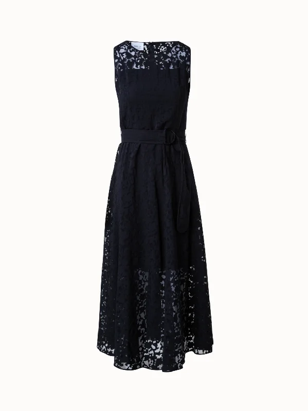 Buy Now mini dressSemitransparent Kaleidoscope Organzino Dress