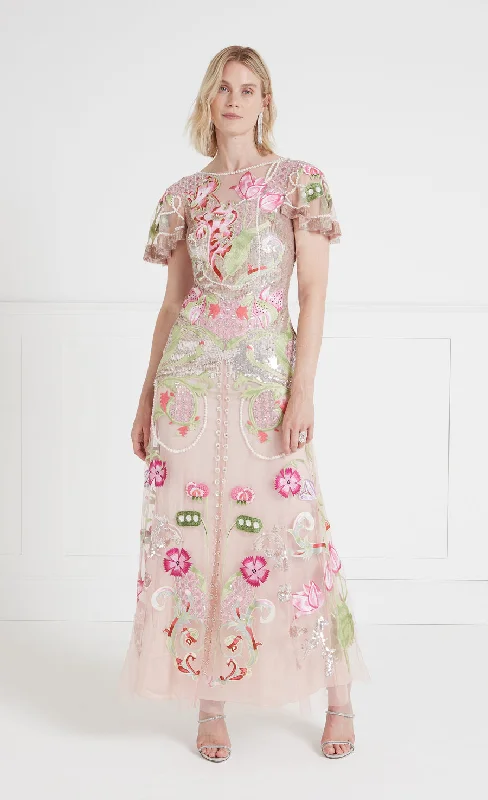 Low Prices Ostuni Gown - Rosewater