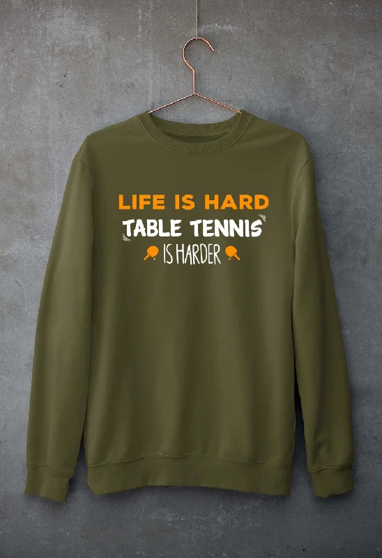 Unbeatable Prices sleek workout sweatshirtTable Tennis (TT) Unisex Sweatshirt for Men/Women Unbeatable Prices sleek workout sweatshirtTable Tennis (TT) Unisex Sweatshirt for Men/Women