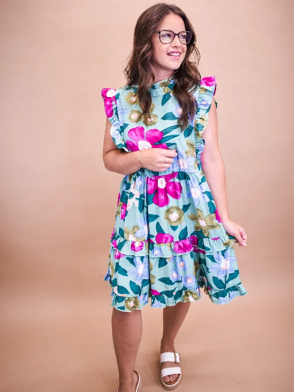 Weekend Deal Won't Change My Mind Floral Dress