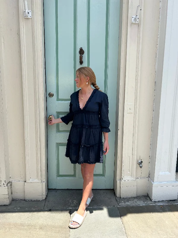 Limited Stock Aylan Mini Dress Navy