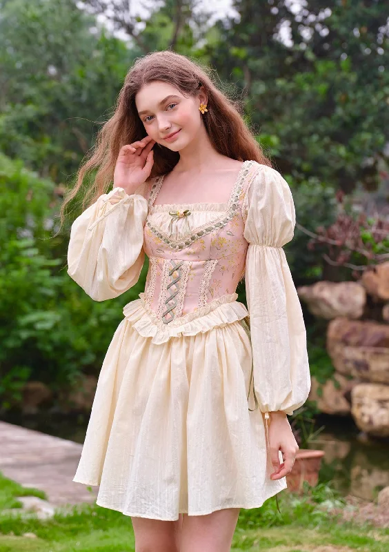 Doorbuster Deal Evelynn's Garden Corset Dress