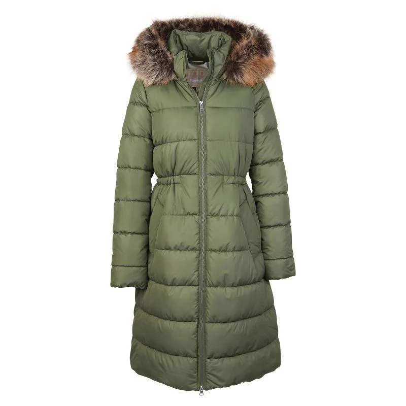 warm trench coatBarbour Francesca Ladies Quilted Jacket - Winterpine/Mono Tartan