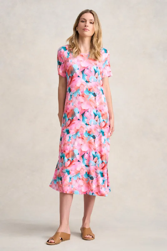 Exclusive Access comfy dressTrapeze Jersey Dress - Summer Floral