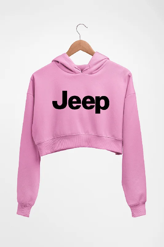 Instant Discount comfortable hoodieJeep Crop HOODIE FOR WOMEN