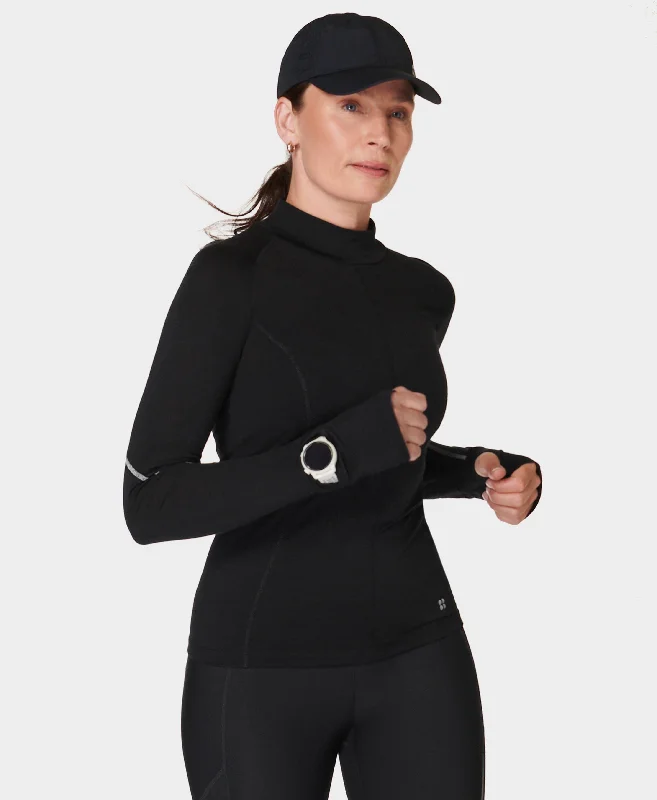 New Markdowns Streamline Merino Long Sleeve Sb9873 Black