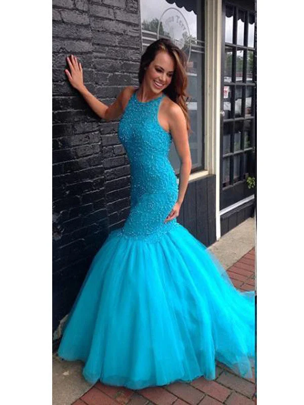 Mega Deal Mermaid Prom Dress Gorgeous Long Strapless Prom Dress/Evening Dress MK576
