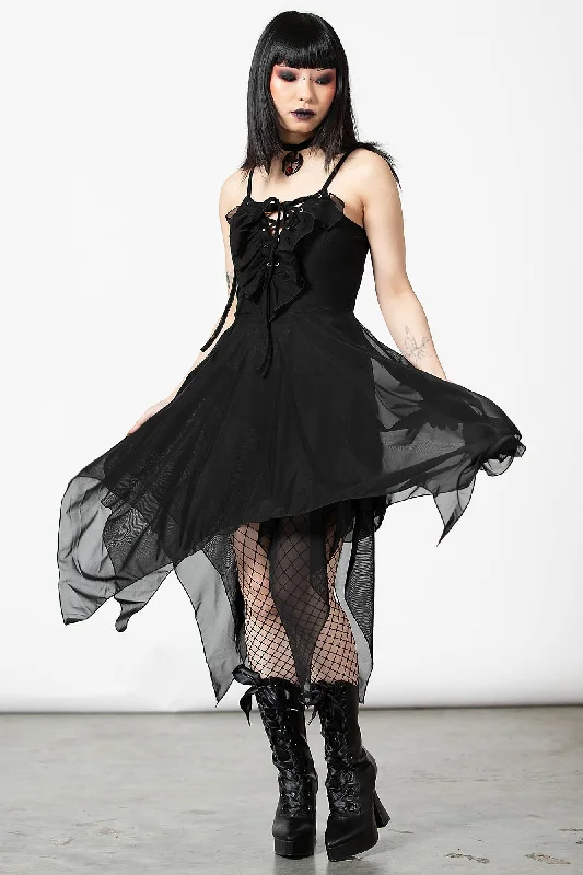 Deal Alert Anshee Lace-Up Dress - Resurrect