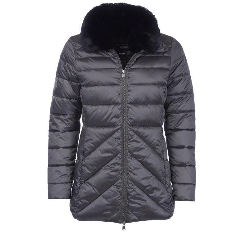 Crazy Deals Barbour Shannon Ladies Quilted Jacket - Ash Grey