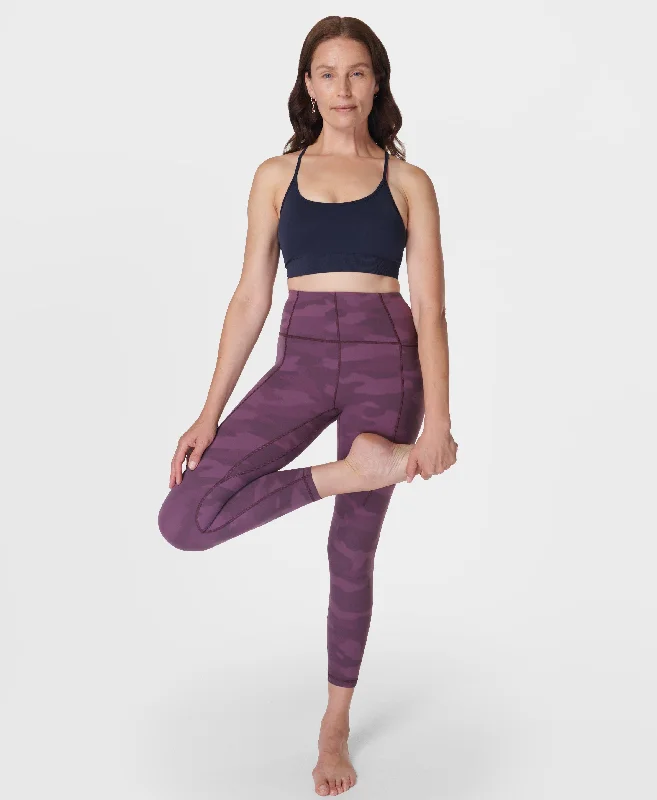 Clearance Sale Super Soft 7/8 Yoga Leggings Sb6916a 78 Purple-Soft-Camo-Pri