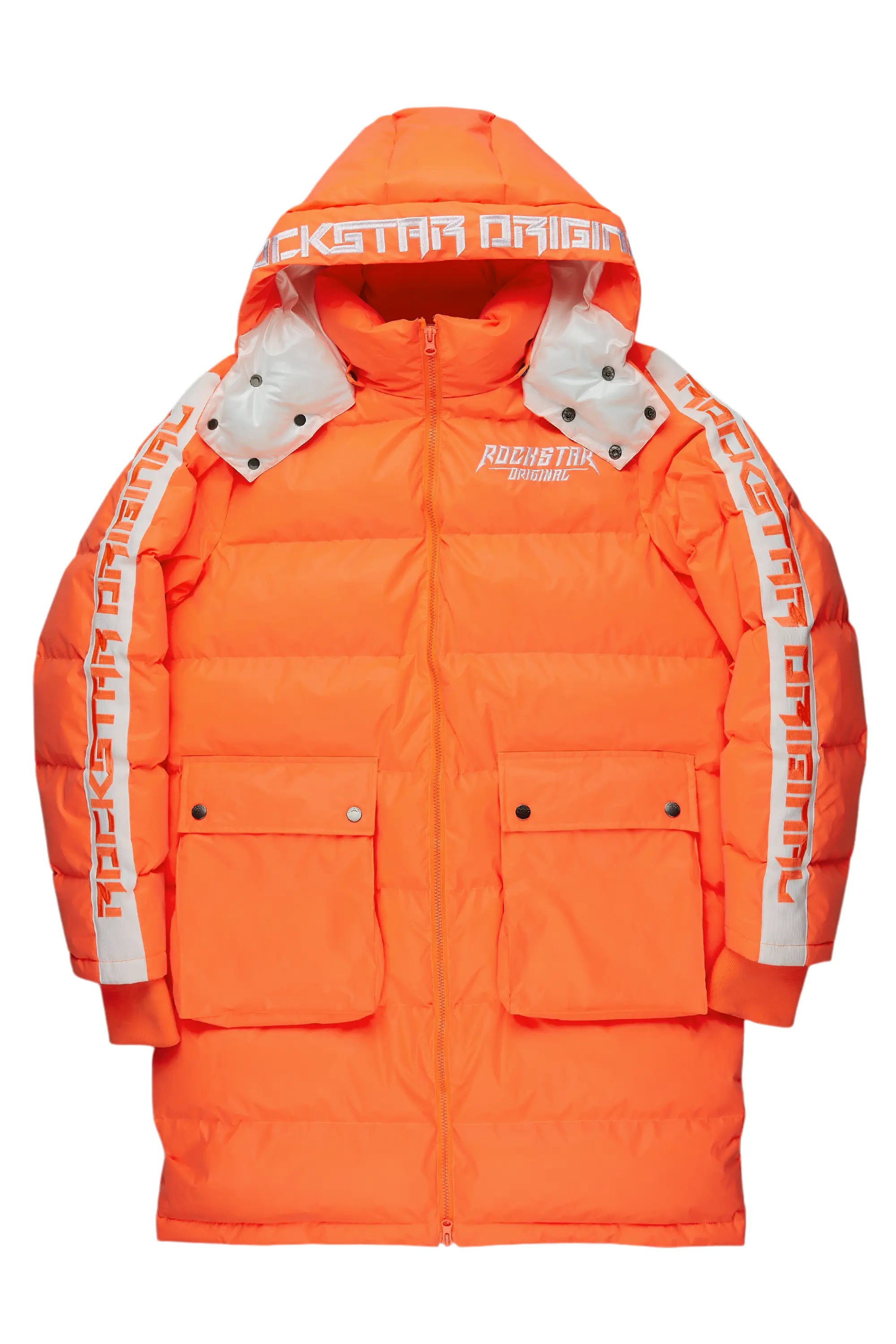 Price Rollback Nikita 2.0 Reflective Orange Puffer Jacket