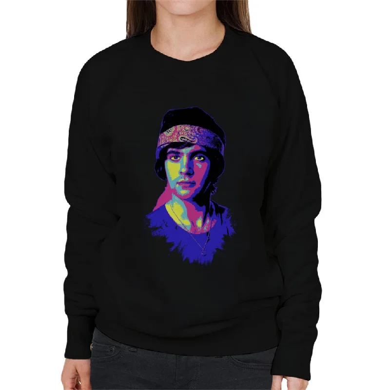 Must-Have Deals bold fitness hoodieTV Times David Essex Bandana Portrait Pop Art Stylised Women's Sweatshirt Must-Have Deals bold fitness hoodieTV Times David Essex Bandana Portrait Pop Art Stylised Women's Sweatshirt