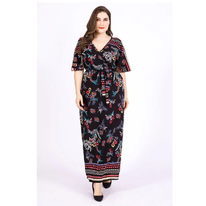 Midnight Madness bodycon dressKittenAlarm - Plus Size Knitted Shawl Sleeves V-neck Long Dress Midnight Madness bodycon dressKittenAlarm - Plus Size Knitted Shawl Sleeves V-neck Long Dress